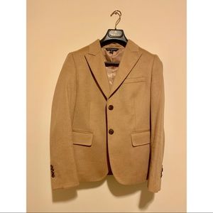 Brooks Brothers Silk Lined Camel Hair Blazer